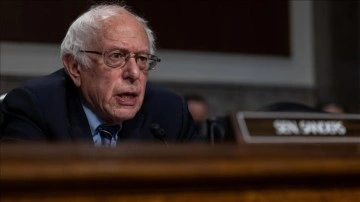 ABD'li Senatör Sanders'tan ABD'nin İsrail'e askeri yardımının durdurulması çağrı