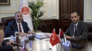 Adalet Bakanı Gül, Filistin Barosu heyetini kabul etti