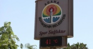 Adana'da termometreler 41 dereceyi gösterdi