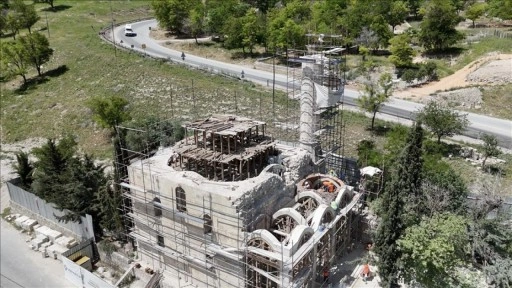 Adıyaman'da depremde yıkılan tarihi Kurşunlu Cami bu yıl yeniden ibadete açılacak