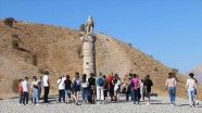 Adıyaman'daki Karakuş Tümülüsü'nde jeoradar çalışmalarının ikinci etabına başlandı