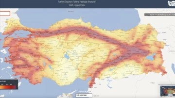 AFAD'dan adrese göre deprem tehlikesinin görülebildiği harita uygulaması