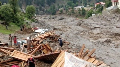 Afganistan'da meydana gelen sellerde 9 kişi &ouml;ld&uuml;