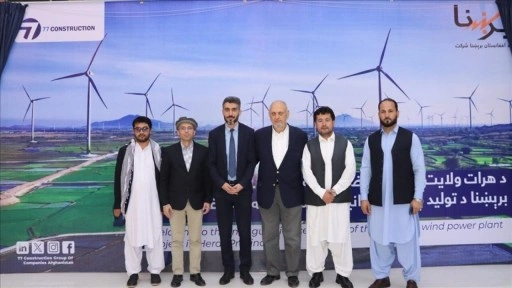 Afganistan'ın rüzgar enerjisi santralini Türk müteahhit inşa edecek