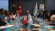 Afrikalı gazeteciler Maarif Vakfı ve SETA&#039;yı ziyaret etti