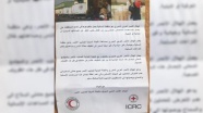 Afrin'deki PYD/PKK sığınaklarında Kızılhaç yardımı bulundu
