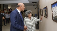 Afrin şehitleri yararına resim sergisi açıldı