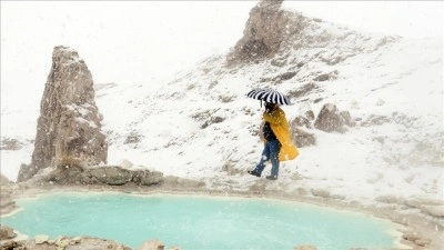Ağrı'nın zorlu kış hayatı ve doğal g&uuml;zellikleri fotoğraf&ccedil;ıların rotasında