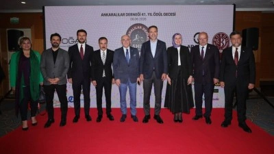 AHİD 41. Yıl &Ouml;d&uuml;l T&ouml;reni Ankara'da yapıldı