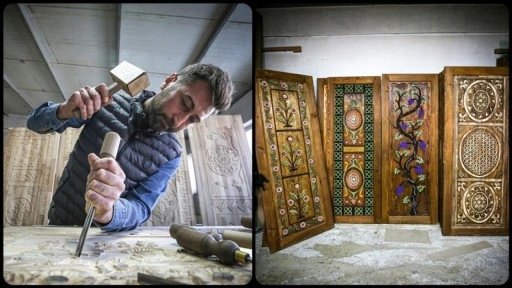Ahşabı sanat eserine dönüştürdü, yurt dışından bile sipariş alıyor