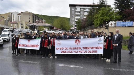 "Aile Yılı" kapsamında yürüyüşler düzenlendi