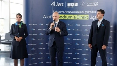 AJet, Milas-Bodrum Havalimanı'ndan Avrupa'ya direkt u&ccedil;uşlara başladı