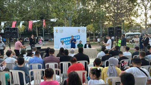 AK Parti Gençlik Kollarından İstanbul'da "Mahallede Genç İz" programı