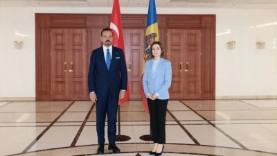 AK Parti Genel Başkan Yardımcısı Zorlu, Moldova Cumhurbaşkanı Sandu tarafından kabul edildi