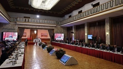 AK Parti Grubu'ndan "Milli Dayanışma ve Toplumsal B&uuml;t&uuml;nleşmenin G&uuml;&ccedil;lendirilmesine Dair Kanun Teklifi" toplantısı