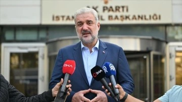 AK Parti İstanbul İl Başkanı Kabaktepe'den "Büyük Filistin Mitingi"ne çağrı
