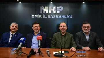 AK Parti İzmir Büyükşehir Belediye Başkan adayı Dağ'dan MHP'ye ziyaret