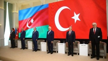AK Parti ve Yeni Azerbaycan Partisi heyetleri, Şuşa Beyannamesi'nin 2'nci yılında Şuşa&#03