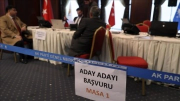 AK Parti'de milletvekilliği aday adaylığı başvuruları sürüyor