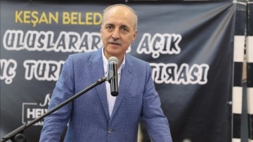AK Parti'li Kurtulmuş: Gençlerimizle birlikte yeniden güçlü, büyük Türkiye'yi inşa edeceği