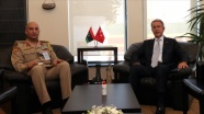 Akar, Libya Genelkurmay Başkanı Haddad&#039;ı kabul etti