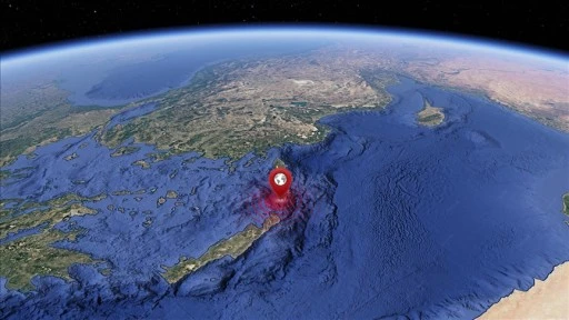 Akdeniz'de 6,0 büyüklüğünde deprem