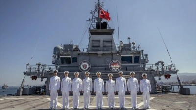 Akdeniz'in tek denizaltı kurtarma platformu TCG Alemdar "mavi vatan"da g&uuml;ven veriyor