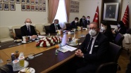 AKPM Başkanı Rik Daems, TBMM'de CHP, HDP ve İYİ Parti'yi ziyaret etti