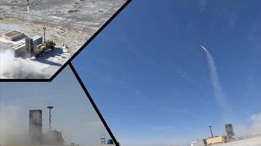 Aksaray'da Hava Savunma Komutanlığınca icra edilen "Hisar-O" atışı başarıyla tamamlan