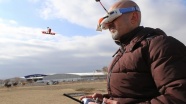 Aksaraylı ayakkabıcı 'toplama drone' yaptı