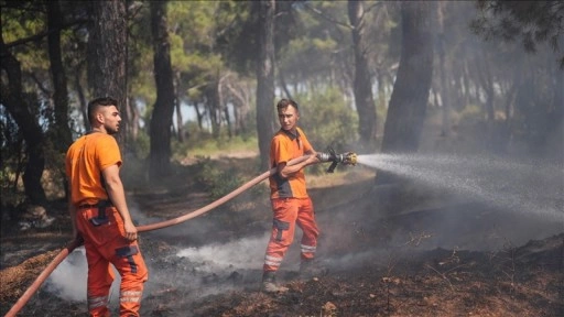 "Alev savaşçıları"ndan İzmir'deki ormanlar için yoğun mücadele