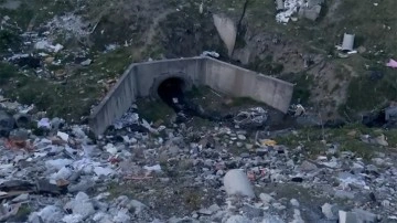 Alibeyköy Barajı'na akan derenin taşıdığı kirli su çevreyi tehdit ediyor