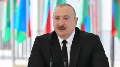 Aliyev: Ailemiz olan T&uuml;rk d&uuml;nyası 21. y&uuml;zyılın n&uuml;fuzlu jeopolitik g&uuml;&ccedil; merkezlerinden birine d&ouml;n&uuml;ş&uuml;yo