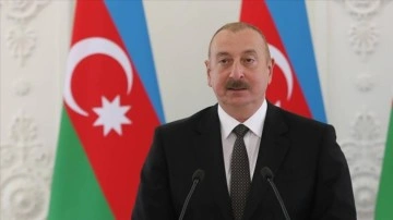 Aliyev: Etkinliğimizde elbette KKTC bayrağı dalgalanmalıdır ve dalgalanacaktır