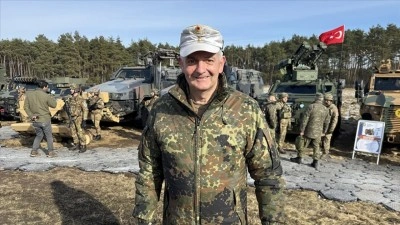 Alman Korgeneral Alexander Sollfrank TSK'nın NATO'ya &ccedil;ok &ouml;nemli katkı sunduğunu belirtti