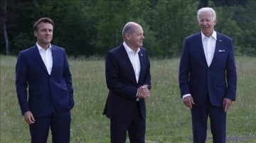 Almanya Başbakanı Scholz, ABD, Fransa ve İngiltere liderleriyle uluslararası konuları görüştü