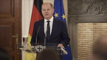 Almanya Başbakanı Scholz, Doğu Akdeniz'deki imkanlardan herkesin faydalanması gerektiğini söyle