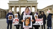 Almanya’da kızı terör örgütü PKK tarafından kaçırılan annenin eylemi devam ediyor