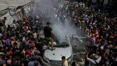 Almanya&rsquo;da Sol Parti, İsrail&rsquo;in Gazze&rsquo;deki eylemlerini soykırım olarak niteledi