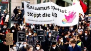 Almanya&#039;nın başkenti Berlin&#039;de polis şiddeti protesto edildi