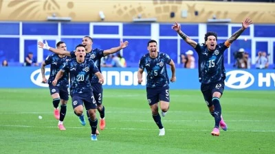 Almanya'yı penaltılarda yenen Paraguay, son 16 turunda
