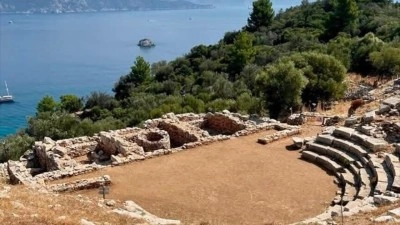 Amos Antik Kenti&rsquo;nde tarihi mirasın korunması i&ccedil;in &ccedil;alışmalar s&uuml;r&uuml;yor