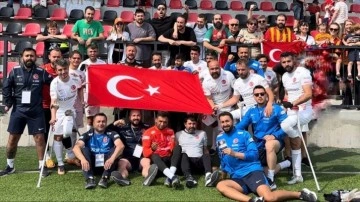 Ampute Futbol Milli Takımı, Uluslar A Ligi'nde ikinci maçında İspanya'yı 4-0 yendi