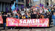 Amsterdam'da ırkçılık ve ayrımcılık karşıtı gösteri