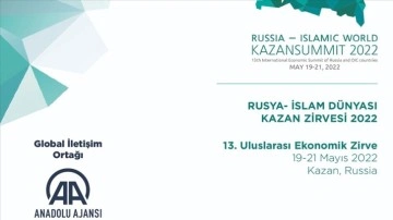 Anadolu Ajansının Global İletişim Ortağı olduğu 13. Kazan Zirvesi yarın başlıyor