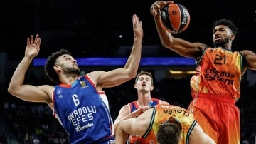 Anadolu Efes, Valencia Basket'e mağlup oldu