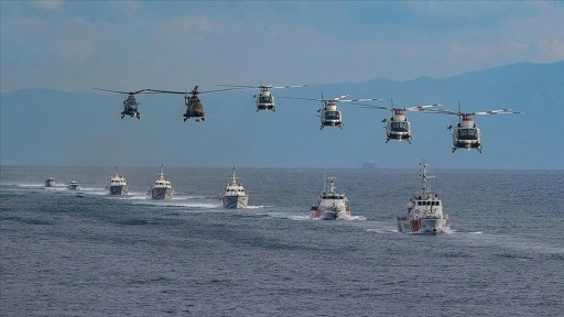 Anadolu Yıldızı 2025 Müşterek Arama Kurtarma Tatbikatı'nın Ege Denizi'ndeki kısmı başladı