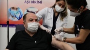 Anavatan Partisi Genel Başkanı Çelebi Kovid-19 aşısı yaptırdı