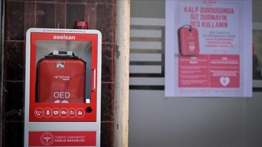 Ani kalp durmalarına karşı üretilen yerli cihaz Ankara'da 25 noktaya yerleştirildi