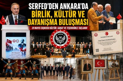 Ankara&rsquo;da anlamlı buluşma: SERFED aynı sahnede akademi, sanat ve sivil toplumu bir araya getirdi